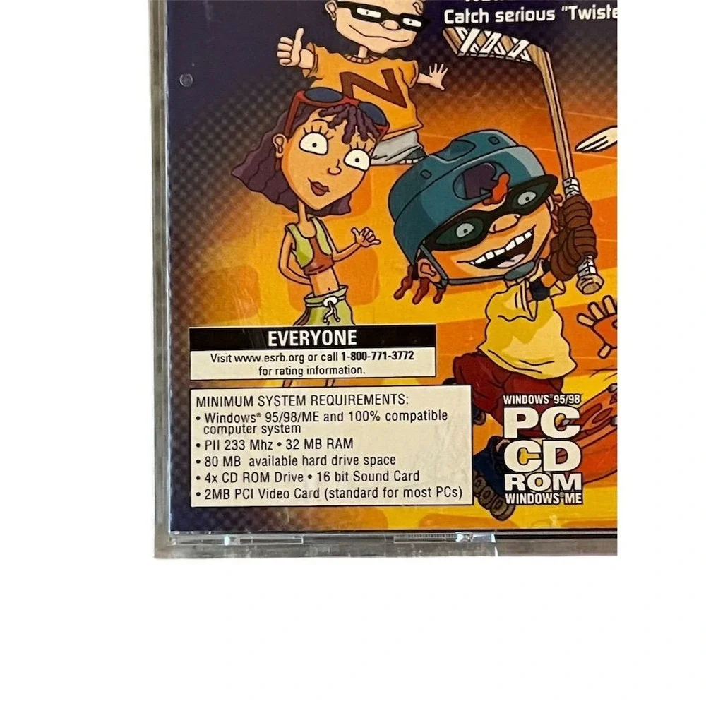 Rocket Power Team Rocket Rescue PC Game THQ 2001‎ Arcade Sports E Rating